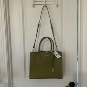 Michael kors new with tags Mercer handbag oregano color